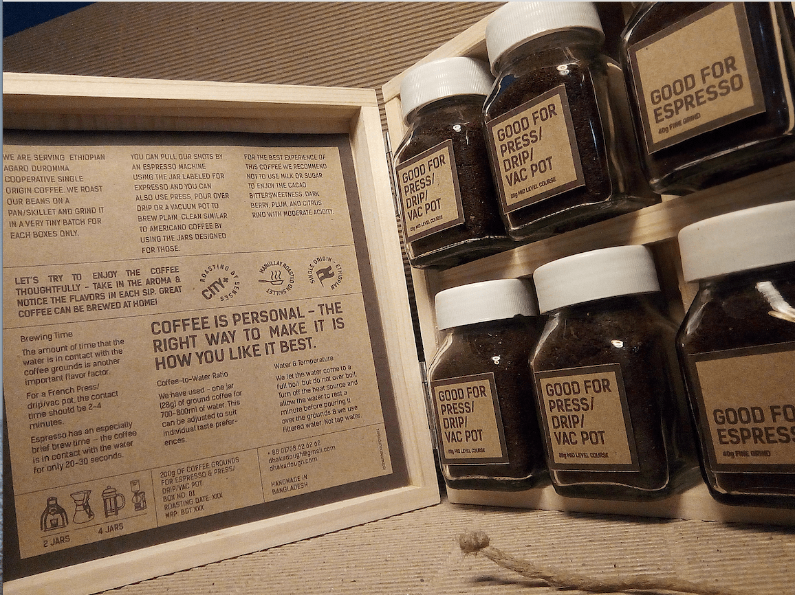 Single origin coffee grounds - Image 3